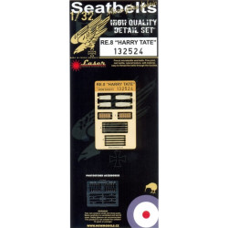 Hgw 132524 1/32 Seatbelts For Re.8 Harry Tate Accessories For Aircraft