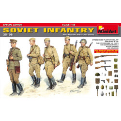Soviet infantry. Special edition 1/35 Miniart 35108