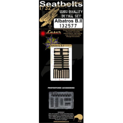 Hgw 132577 1/32 Seatbelts For Albatros B.ii Wingnut Wings Accessories Kit