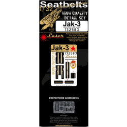 Hgw 132583 1/32 Seatbelts For Yak-3 From Special Hobby Accessories For Aircraft