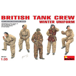 British tank crew, (winter uniform) 1/35 Miniart 35121