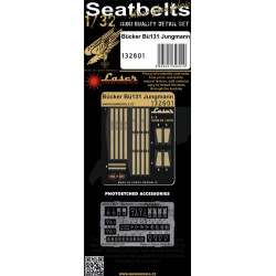 Hgw 132601 1/32 Seatbelts For Bucker Bu131 Jungmann Accessories For Aircraft