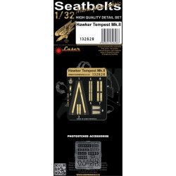 Hgw 132628 1/32 Seatbelts For Hawker Tempest Mk.ii Accessories For Aircraft