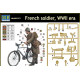 Master Box 35173 1/35 French Soldier. Wwii Era Figures Model Kit
