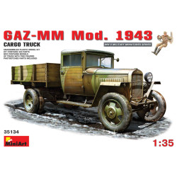 GAZ-MM Mod. 1943 CARGO TRUCK 1/35 Miniart 35134