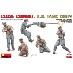 Close Combat. U.S. tank crew 1/35 Miniart 35135