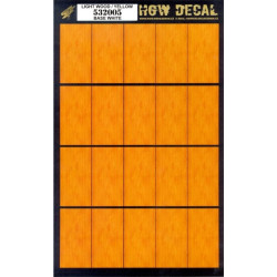 Hgw 532005 1/32 Decal Yellow Light Wood Base White Transparent