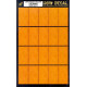Hgw 532005 1/32 Decal Yellow Light Wood Base White Transparent