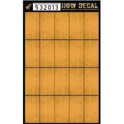 Hgw 532013 1/32 Decal Bright Pine Tree Transparent 20 Pcs 60 X 32 Mm Segments