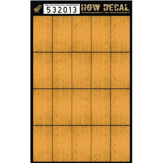 Hgw 532013 1/32 Decal Bright Pine Tree Transparent 20 Pcs 60 X 32 Mm Segments Hgw 532013 1/32 Decal Bright Pine Tree Transparent 20 Pcs 60 X 32 Mm Segments