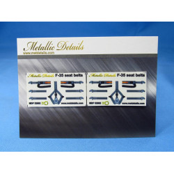 Metallic Details Mdp32002 1/32 F 35. Seat Belts Accessories Kit