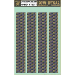 Hgw 532043 1/32 Decal 5 Colour Lozenge Upper Transparent Fot Aircraft