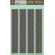 Hgw 532043 1/32 Decal 5 Colour Lozenge Upper Transparent Fot Aircraft
