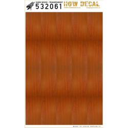 Hgw 532061 1/32 Decal Dark Wood Transparent No Grid For Aircarft