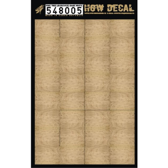 Hgw 548005 1/48 Decal Faded Pine Tree Transparent For Aircraft