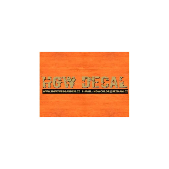Hgw 548013 1/48 Decal Red Light Wood Transparent For Aircraft