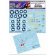 Hgw 572024 1/72 Decal For P-47d Razorback Over New Guinea Pt.1