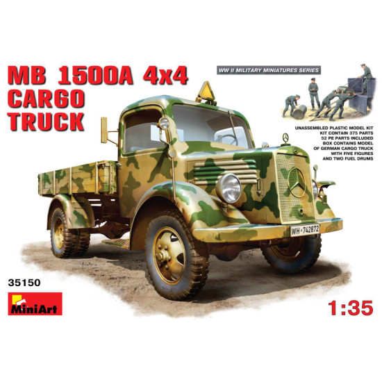 L1500A 4x4 cargo truck 1/35 Miniart 35150