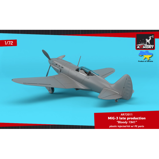 Armory Ar-72011 1/72 Mig 3 Late Bloody 1941 Plastic Model Kit