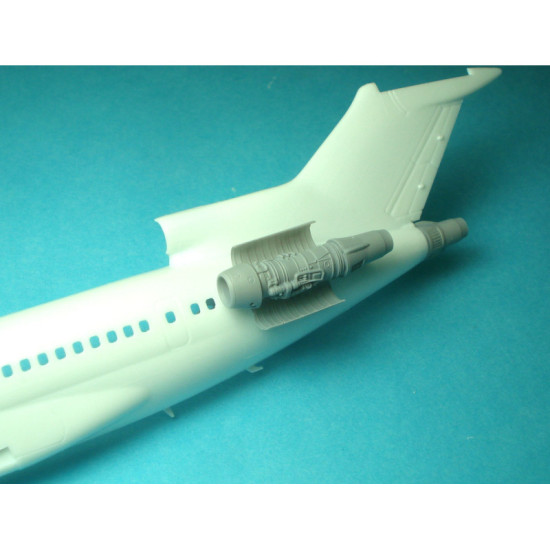 Laci 200007 1/200 Pratt And Whitney Jt8d-7/17 For Boeing B727-100/200 Adv For Hasegawa Kit