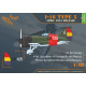 Clear Prop 4822 1/48 I 16 Type 5 In The Sky Of Spain Late Version Plastic Model
