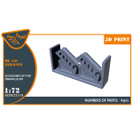 Clear Prop Cpa72119 1/72 Me410 B1 U2 U4 R4 Exhausts For Finemolds Kits Aircraft Accessories