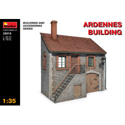 Ardennes building 1/35 Miniart 35515