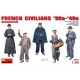 French civilians 1930-40th 1/35 Miniart 38004