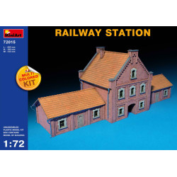 Railway station 1/72 Miniart 72015