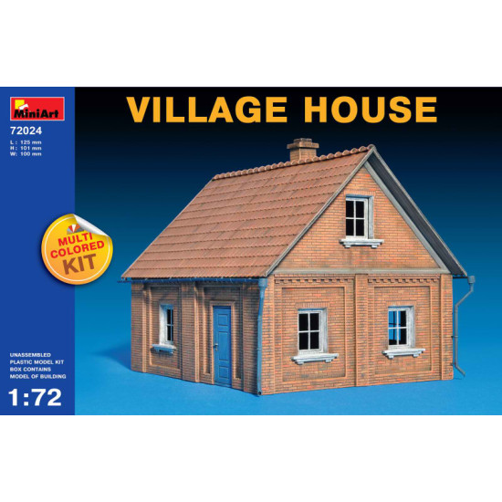 Village House 1/72 Miniart 72024