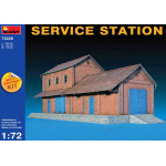 Us Stock Service Station 1/72 Miniart 72028