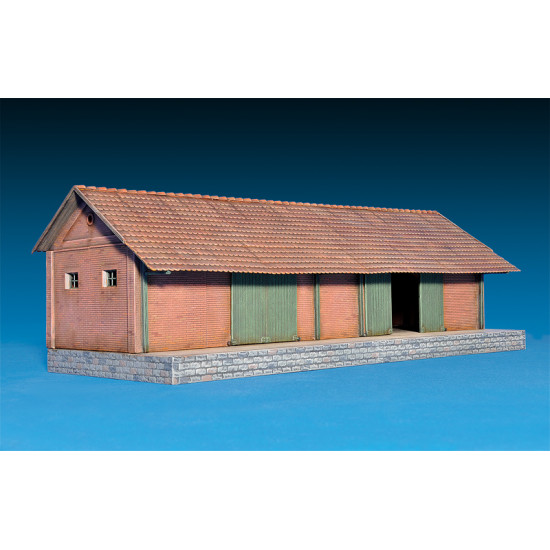 Freight shed 1/72 Miniart 72029