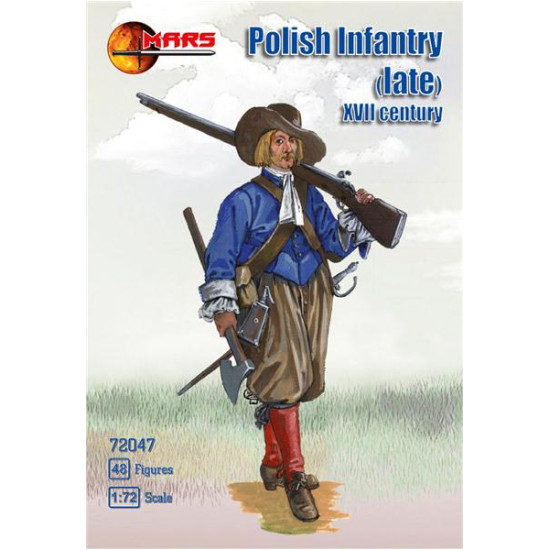 Polish infantry (late), XVII century 1/72 MARS figures 72047