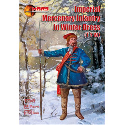 Imperial Mercenary infantry in winter dress, Thirty Years War 1/72 MARS figures 72049