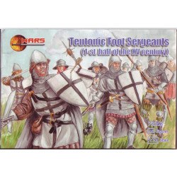 Teutonic foot sergeants, 1st half of the XV century 1/72 MARS figures 72052