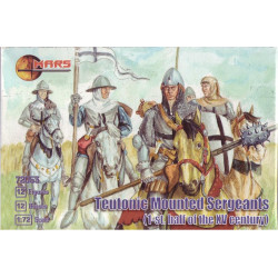 Teutonic mounted sergeants, 1st half of the XV century 1/72 MARS figures 72053