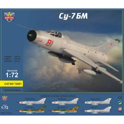 Sukhoi Su-7BM Soviet fighter-bomber - Re-Release 1/72 ModelSvit 72001