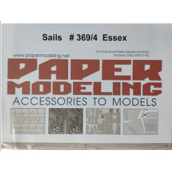 Orel 369/4 1/100 Essex Sail Canvas-colored Fabric Sail Model Kit