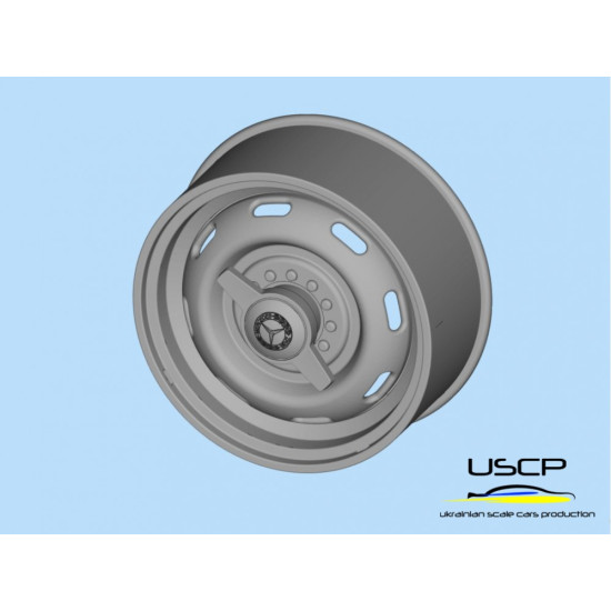 Uscp 24p180 1/24 Resin Wheels 16 Inch For Mercedes 300 Sl For Tamiya Kits