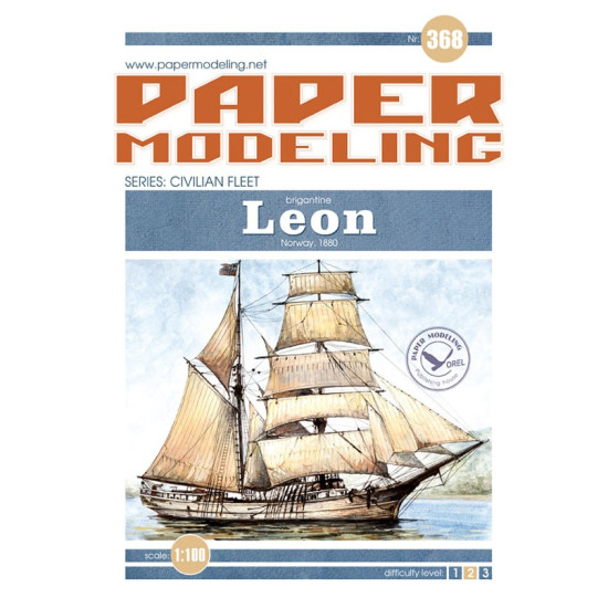 Orel 368/5 1/100 Leon Masts And Yards Model Kit