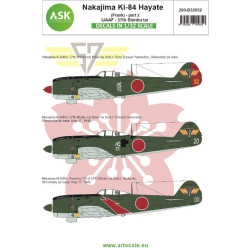 Ask D32052 1/32 Nakajima Ki-84 Hayate Frank Part 2 Imperial Japanese Army Air Force Shinbu Tai