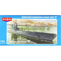 WWII Soviet submarine type 'S' (re-issue of AMP302) 1/350 Micro-Mir 350-002