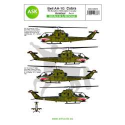Ask D48016 1/48 Bell Ah-1g Cobra Kentaur 3th Aviation Helicopter Cavalry Part 1