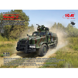 Icm 35016 1/35 Kozak2 State Border Guard Service Of Ukraine Armored Car
