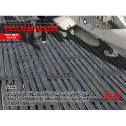 Icm 48410 1/48 M8a1 Us Landing Mat 100 New Molds Plastic Model Kit