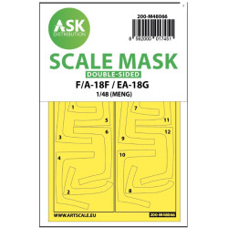 Ask M48067 1/48 Painting Mask For Su-27k Sea Flanker For Minibase
