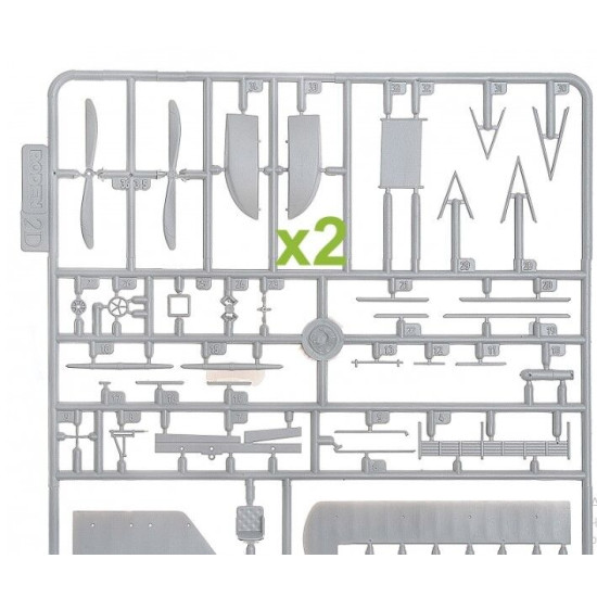 Roden 047 1/72 Felixstowe F.2a W/Upper Wing Gunner Position Flying Boat