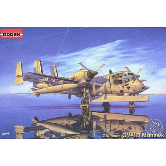 Roden 413 1/48 Ov-1d Mohawk American Aircraft Plastic Model Kit