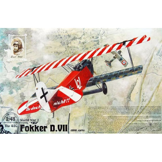Roden 420 1/48 Fokker D.vii Oaw Early Plastic Model Kit