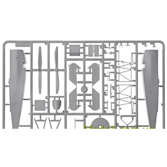 Roden 603 1/32 Fokker D.vi German Fighter-biplane Wwi Plastic Model Kit